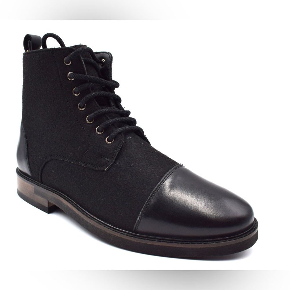 Men High Top Casual Dress Shoes, Textile Upper, Italian Dress Shoes